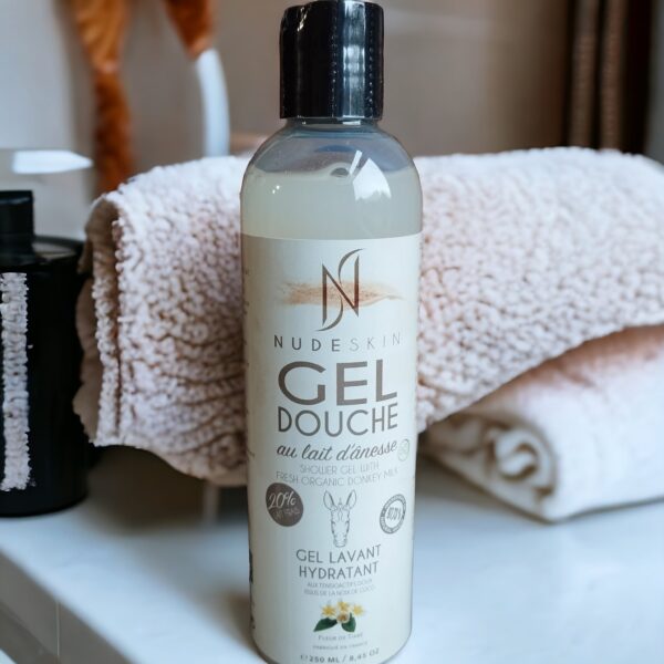 Gel douche sans savon lait d'ânesse