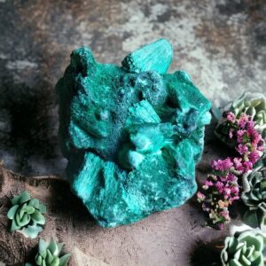 Pierre brute malachite – 19 g