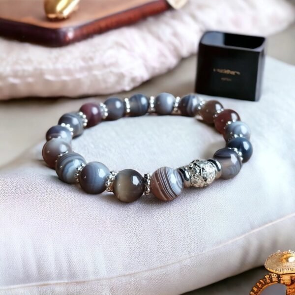 Bracelet Agate Botswana