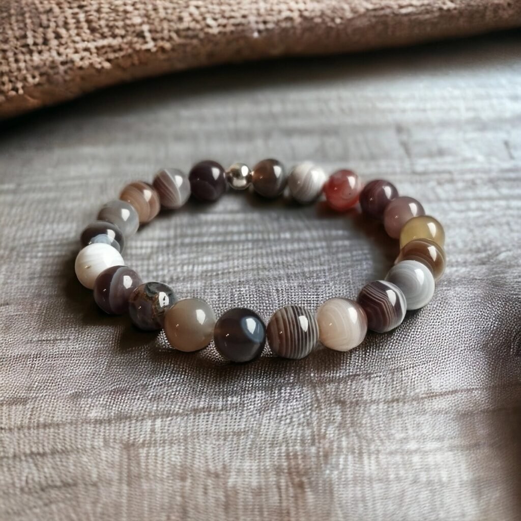 Bracelet Agate Botswana