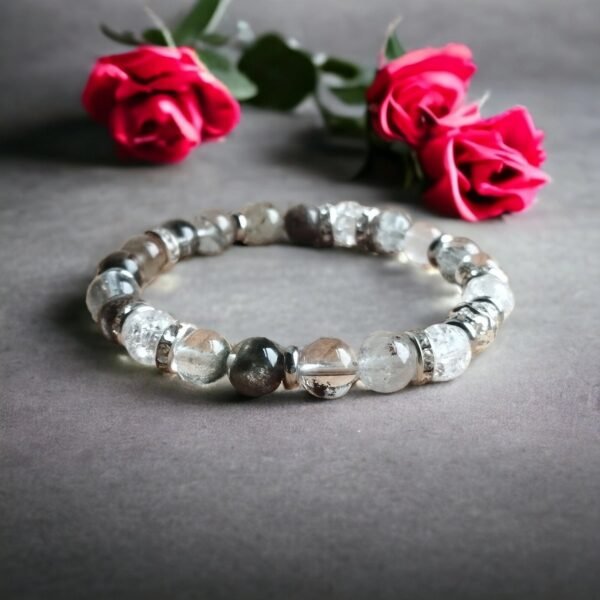 Bracelet Quartz lodolite ou quartz chaman