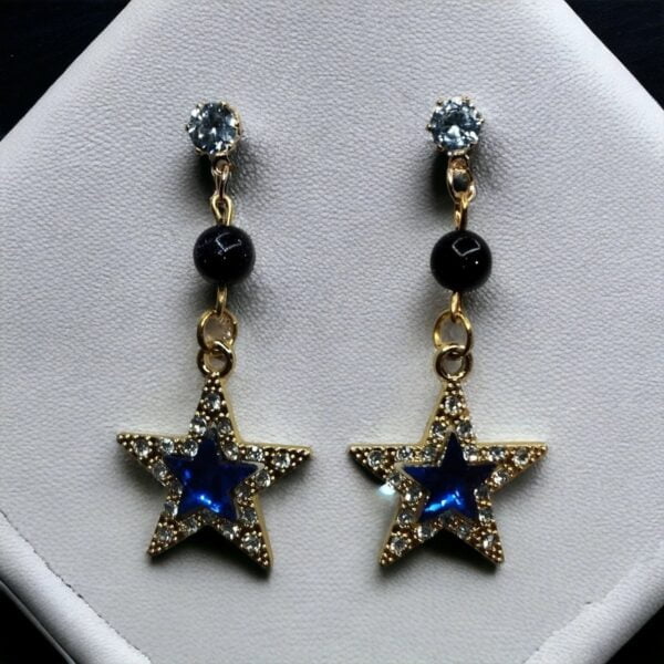 Boucles d’oreilles blue sand stone