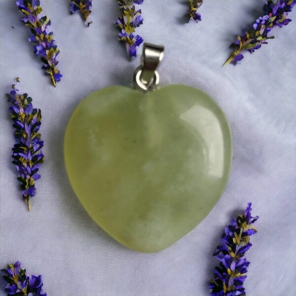 pendentif jade verte