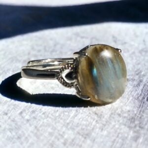 Bague labradorite