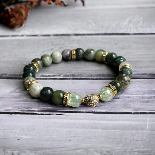 Bracelet agate arbre