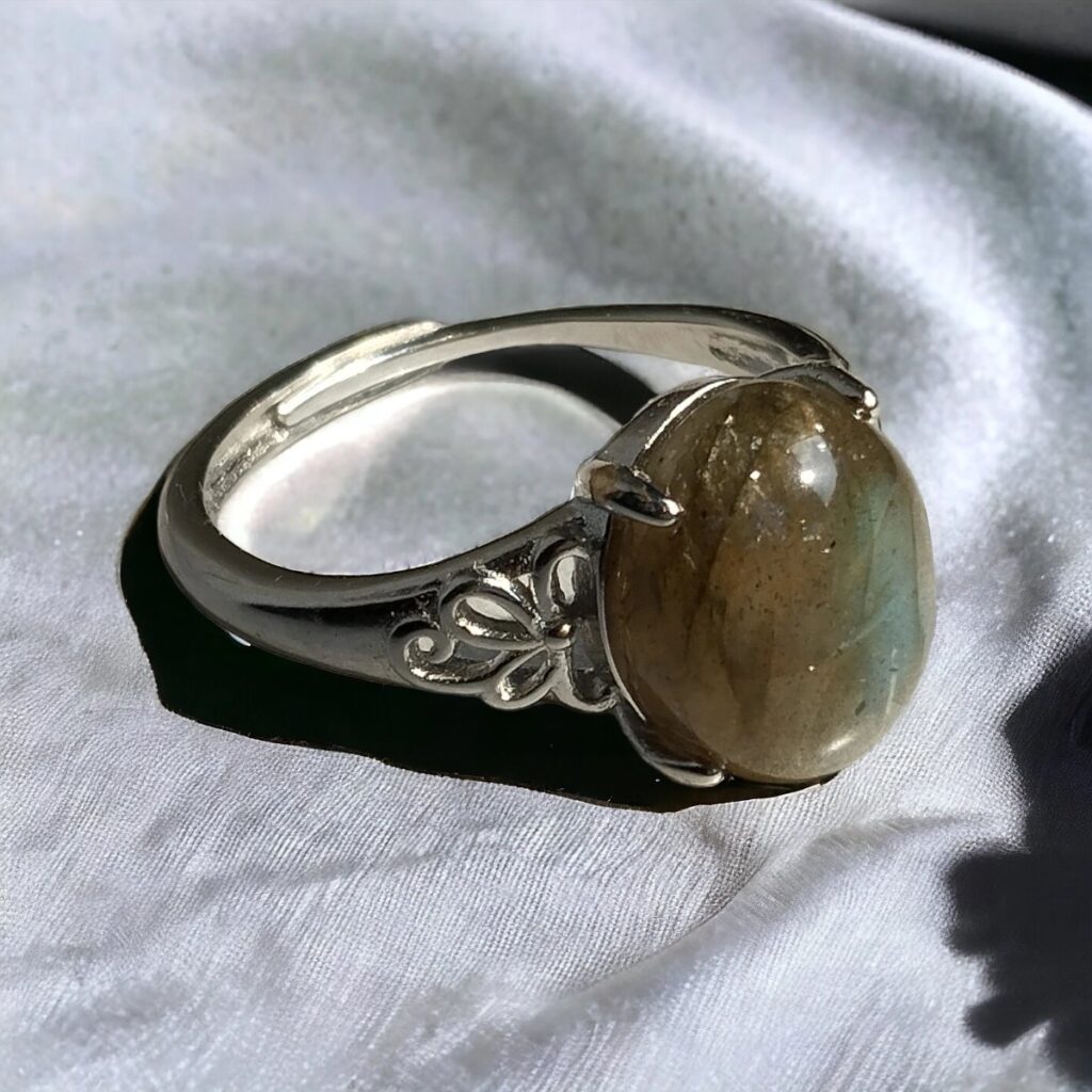 Bague labradorite