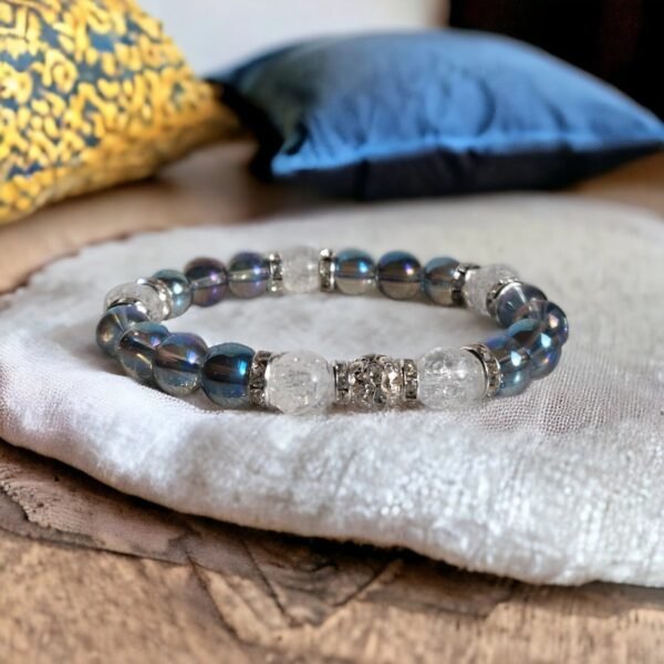 Bracelet cristal Aqua aura