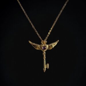 Collier aile d'ange - transformation