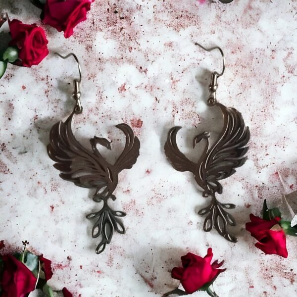 Boucles d’oreilles phoenix